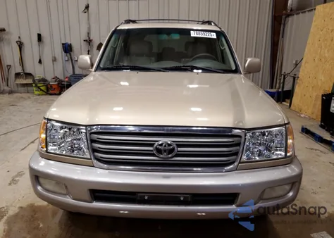 2004 Toyota Land Cruiser Base из США, поврежденный, VIN JTEHT05J742060388